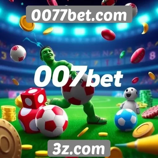 Variedade de jogos disponíveis na plataforma 0077bet